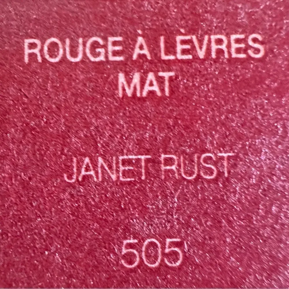 Gucci Rouge à Lèvres Mat Lipstick - Janet Rust 505 Gucci Rouge à Lèvres Lipstick - Picture 11 of 17